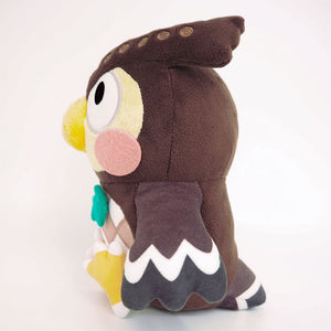S size SAN-EI Animal Crossing Plush Doll Blathers S, huggable texture, designed for Animal Crossing fans