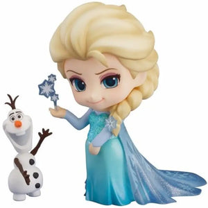 Nendoroid 475 Frozen Elsa Figure Good Smile Company, 100mm scale, chibi design, ideal for Disney collections