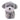 Lap-sized SUNLEMON Hiza Wanko Plush Doll Toy Poodle Gray Tjn, embroidered details, designed for children and collectors