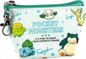 T’S FACTORY Pokemon Triangle Mini Pouch Colors Green