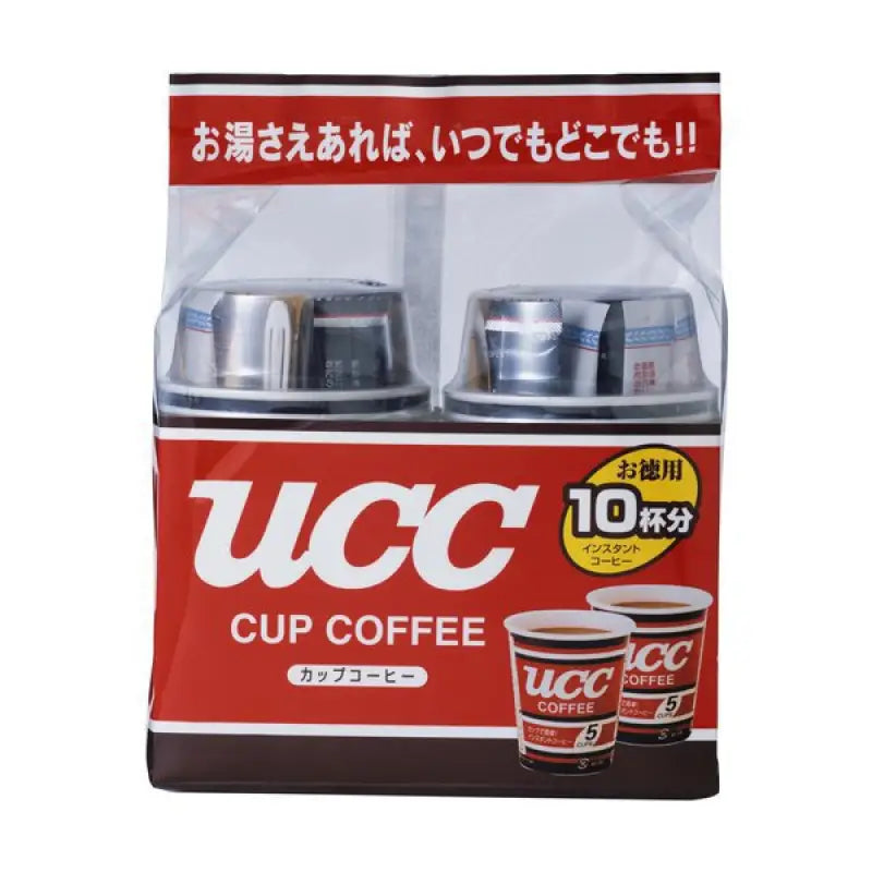 Ucc Cup Coffee 10 Cups - Convenient Instant From Japan Food and Beverages