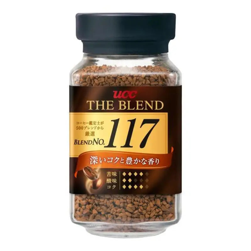 Ucc The Blend 117 Instant Coffee Bottle 90g - Blended Black Food and Beverages