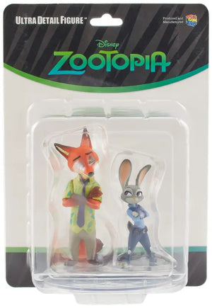 Udf Ultra Detail Figure No.452 Disney Series 7 Zootopia Judy Hopps Nick Wilde Height Approx. 67/91Mm Painted Complete