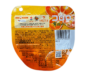Uha Mikakuto Kororo Arita Mikan Gummy (5 pcs)