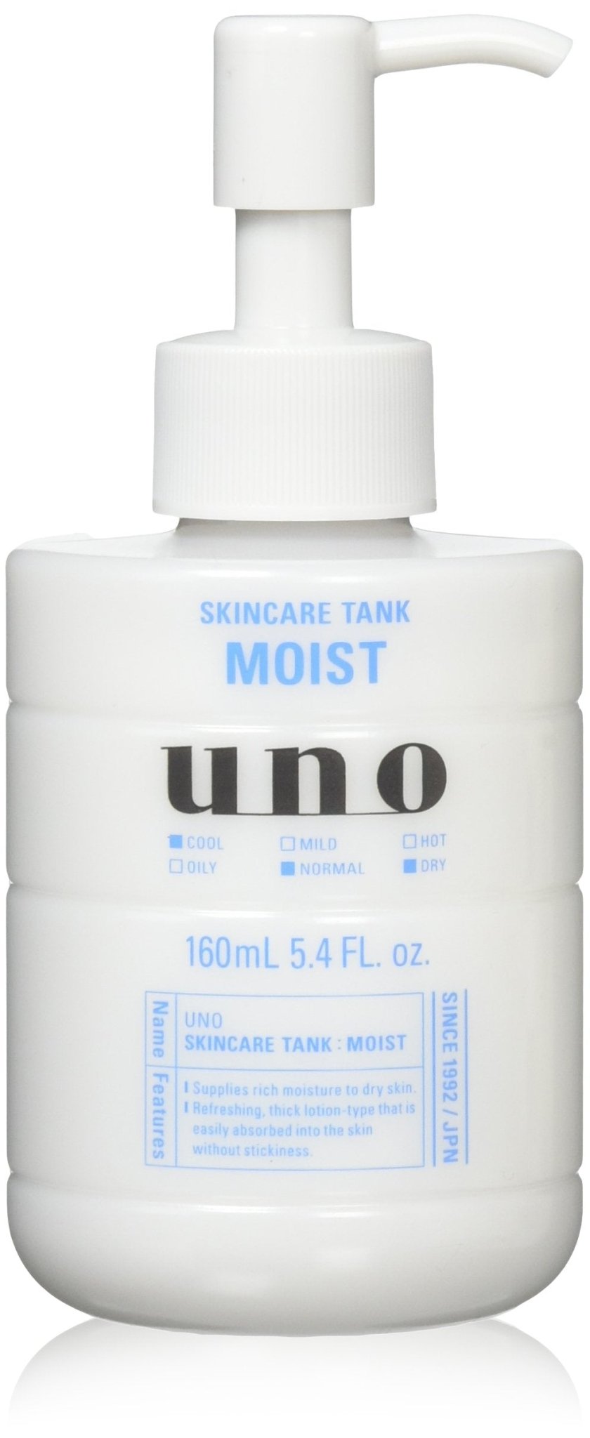 Uno Skin Care Tank Moisturizing Face Lotion for Men 160ML Quasi - Drug