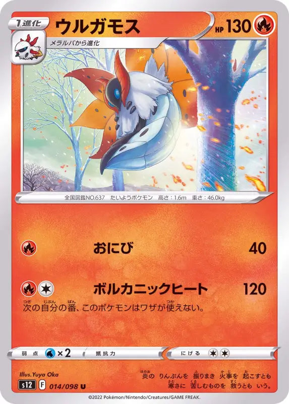 Urgamos - 014/098 S12 IN MINT Pokémon TCG Japanese Pokemon card