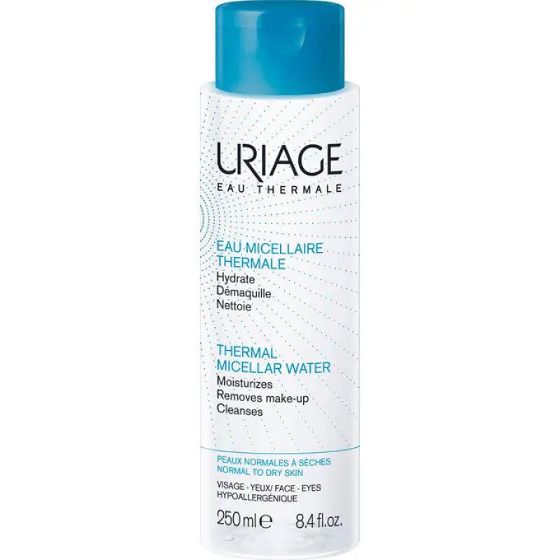 Uriage Eau Thermal Micellar Water Moisturize Cleansing Makeup Remover 250ml - Skincare