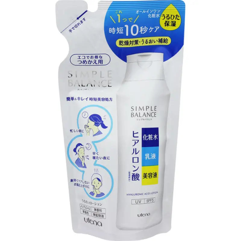 Utena Simple Balance Moisture Lotion 200ml [refill] - Japanese Care Skincare