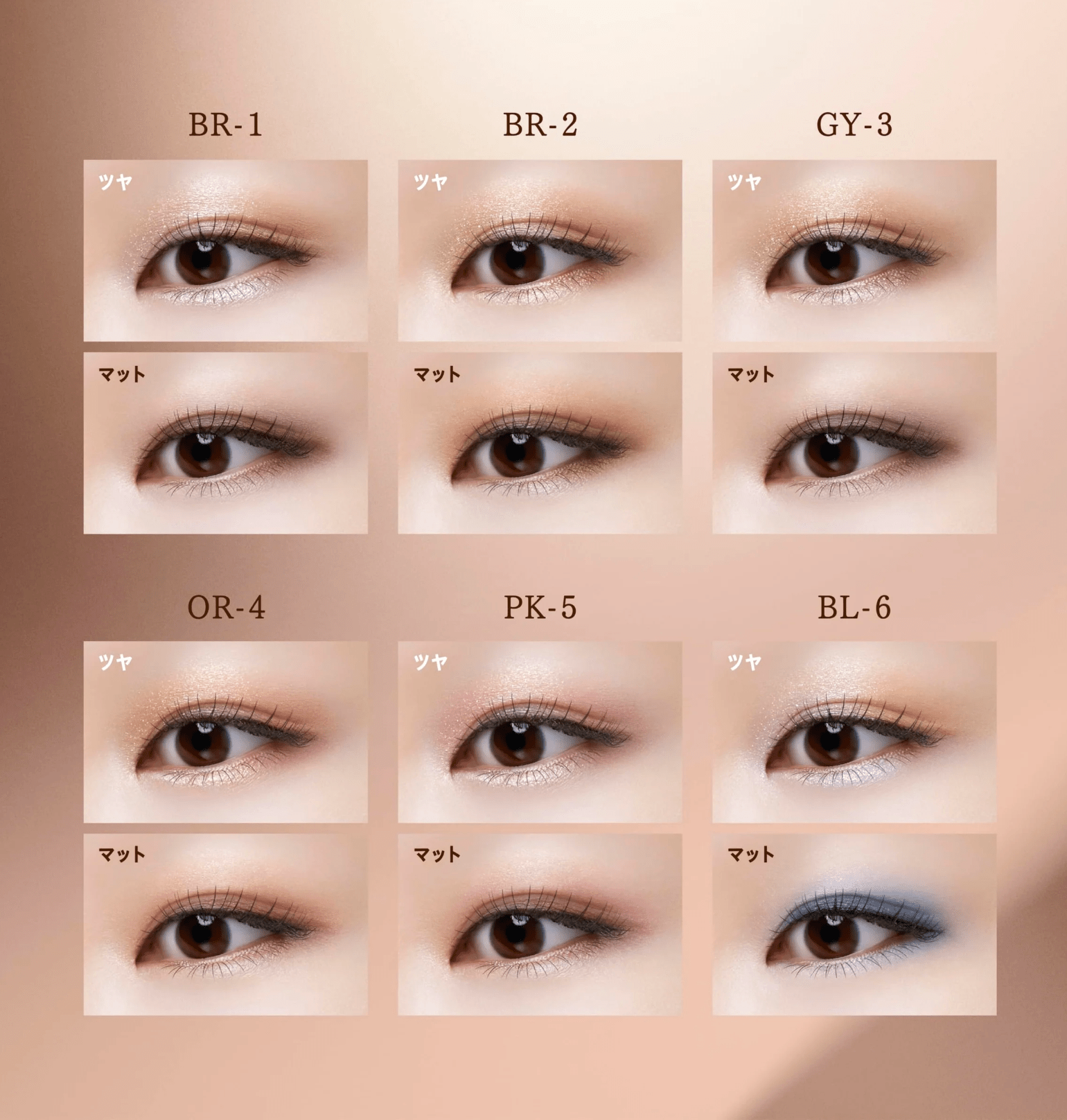 Visee Double Mood Eyes Or - 4 Coral Mood Eyeshadow 4.8G