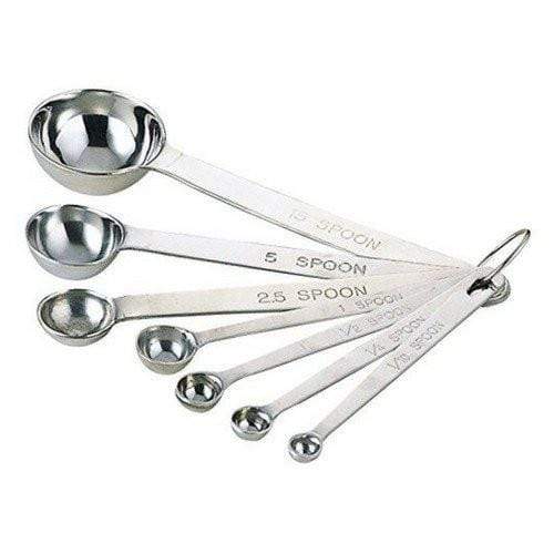 Wadasuke Extra Thick Stainless Steel 7 - Piece Measuring Spoon Set