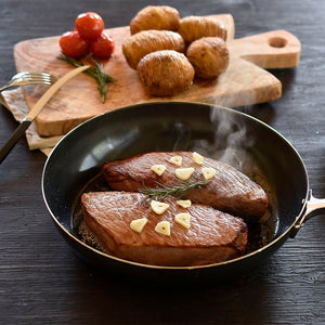 Wahei Freiz Iron Black Leather Frying Pan 26Cm Japan Ih/Gas Compatible Gr - 9748