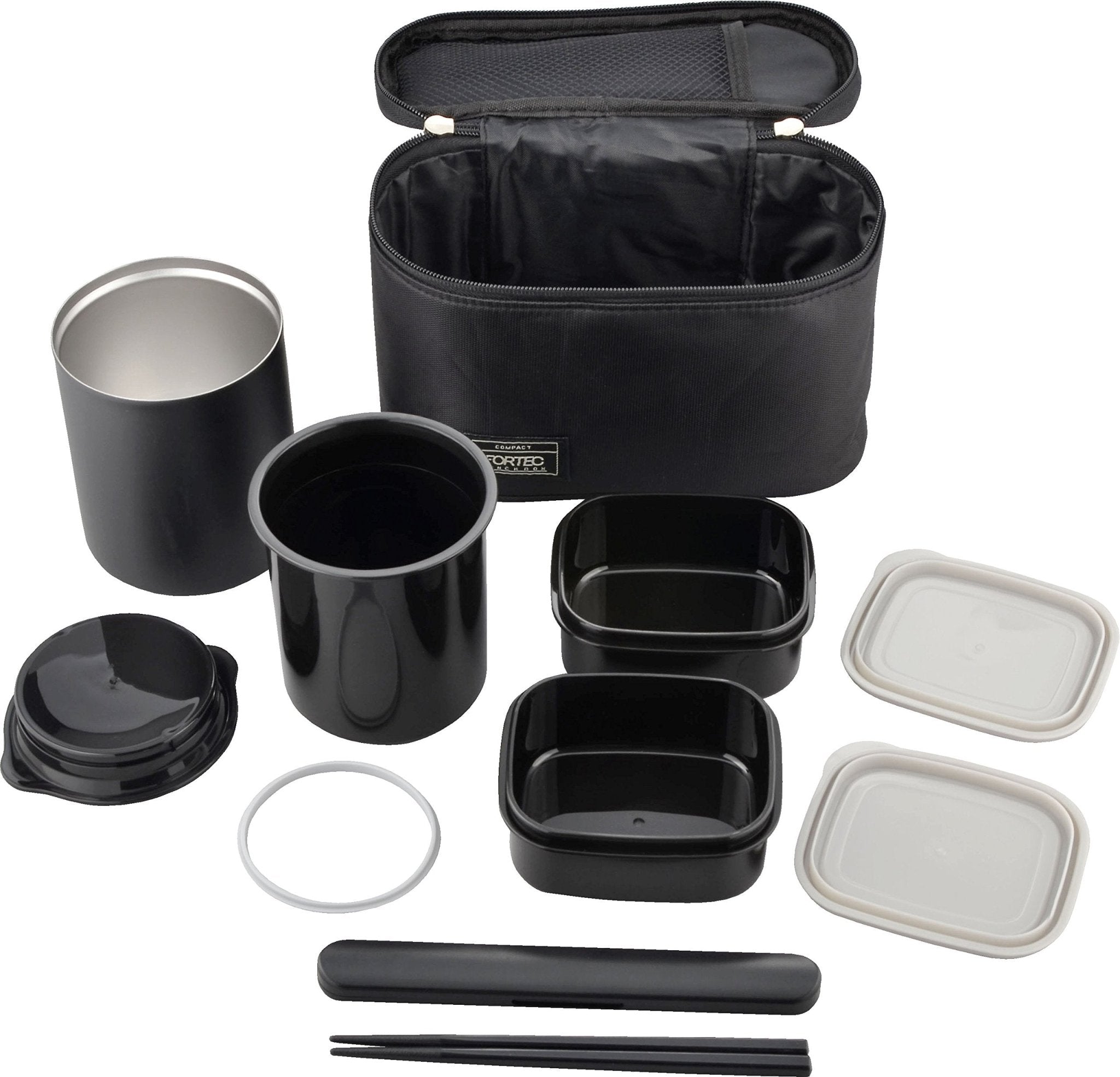 Wahei Freiz Japan Bento Box Rice Side Dish 840Ml Thermal Insulated Lunch Case Flr - 8163