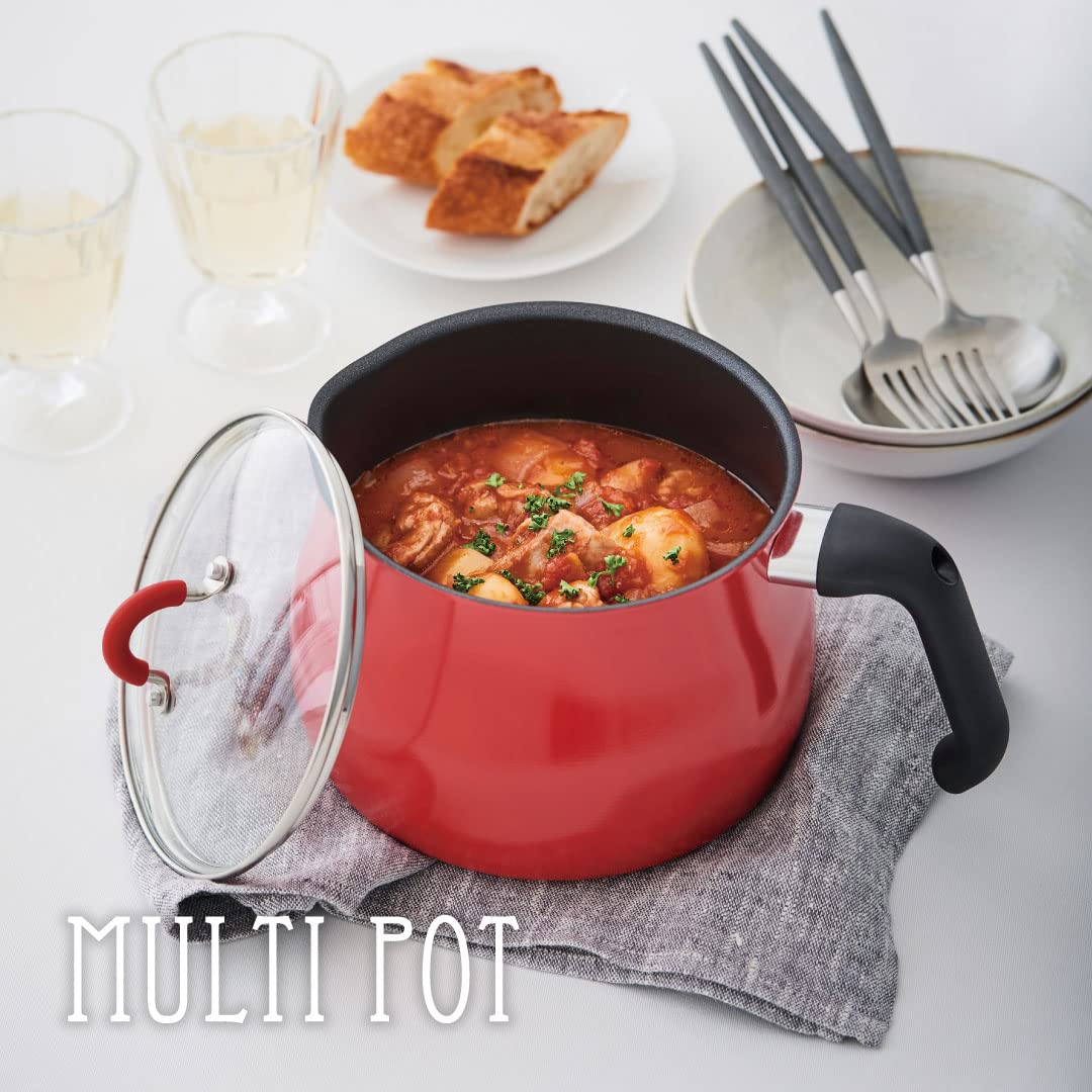 Wahei Freiz Multi Pot L Size 16Cm 3L Ih Compatible Rice Milk Frying Pot Japan Sra - 9474