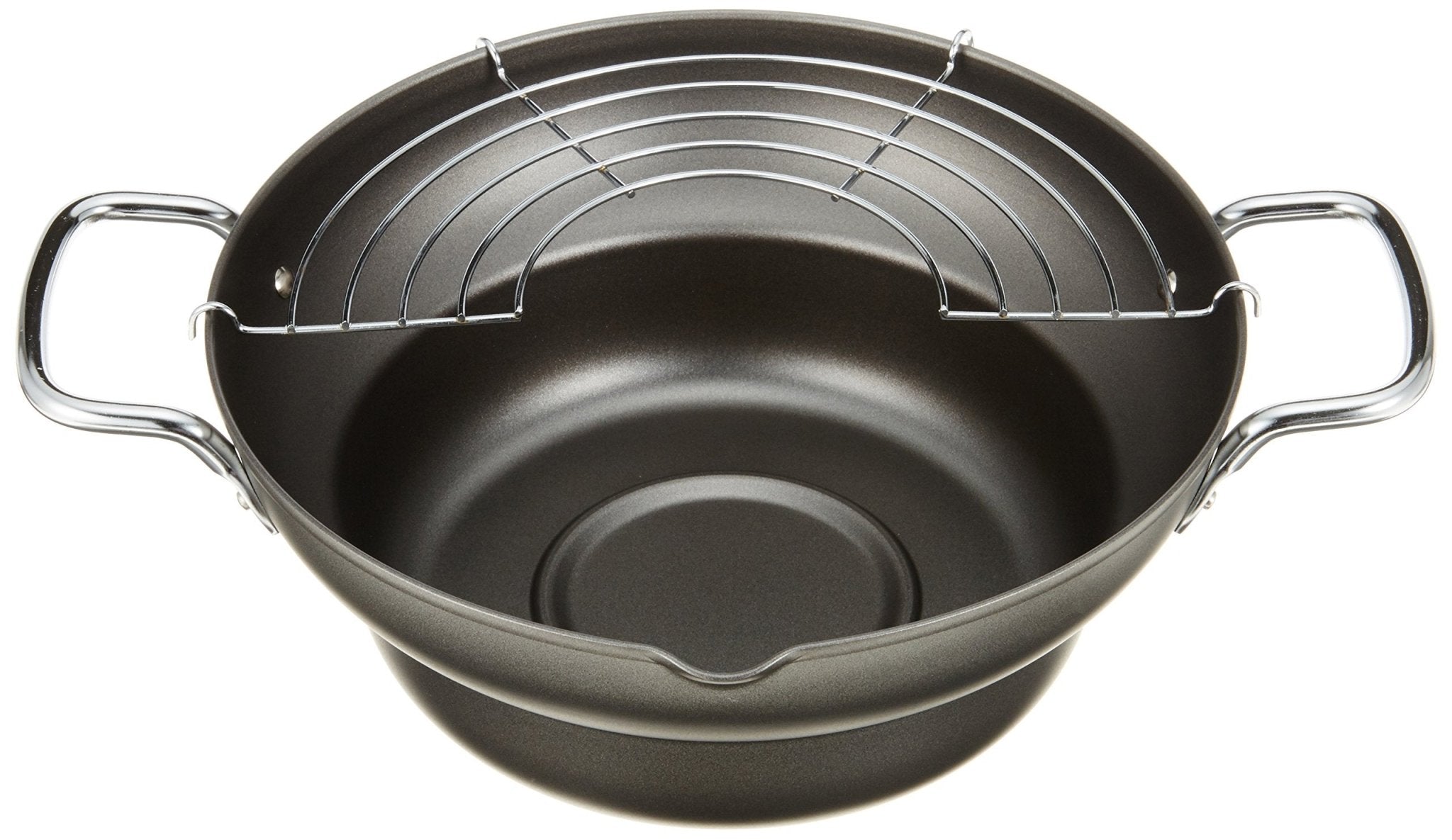 Wahei Freiz Tempura Pot 24Cm - Iron Silicon Processing - Made In Japan Er - 7795