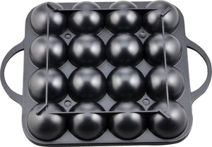 Wahei Freiz Yr - 4259 Takoyaki Maker Japan Yakiyaki Stall 16 Holes Aluminum Casting Fluororesin Processing Gas Fire