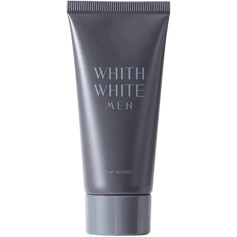 Whith White Men’s Sunscreen Waterproof Sweat and Water Resistant SPF 50 + PA ++++++ Long UV Protection