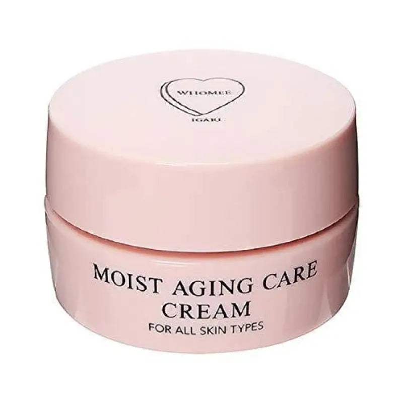Whomee Igari Moist Aging Care Cream For All Skin Types Pink 30g - Japanese Aging - Care Skincare