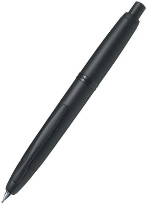 Extra Fine Pilot Japan Capless FC18SRBMEF Fountain Pen Matte Black, knock mechanism, designed for professional use