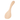 Yamaco Cypress Rice Scoop Large Easy Grip Unpainted