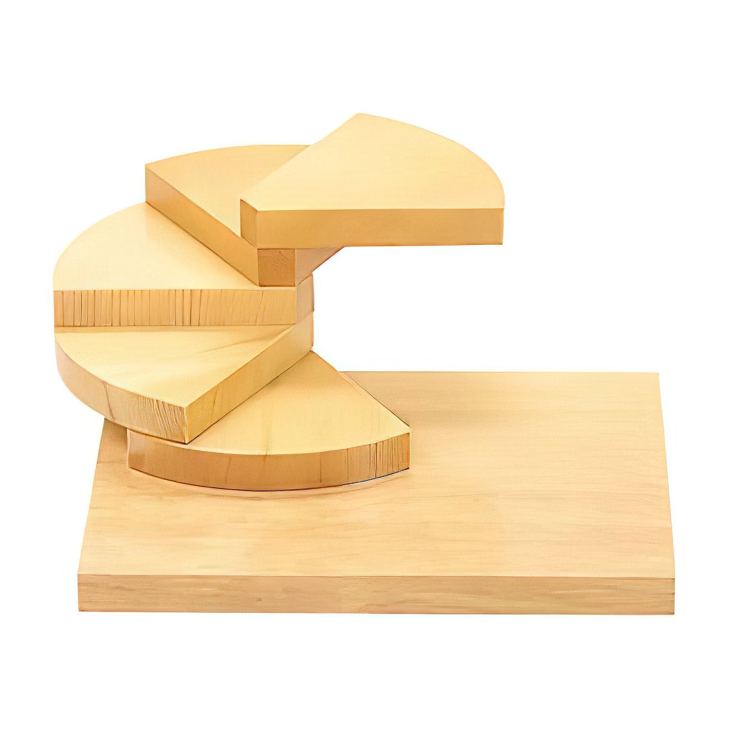 Yamacoh Wooden 5 - Tier 3 - Dimensional Sushi Serveware