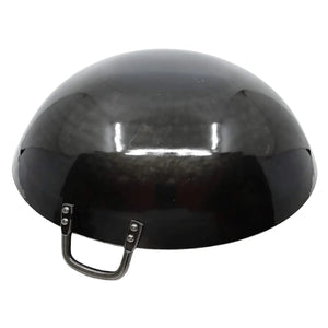 Yamada Japan Hammered Iron Double - Handle Deep Wok (1.2Mm Thickness) 36Cm