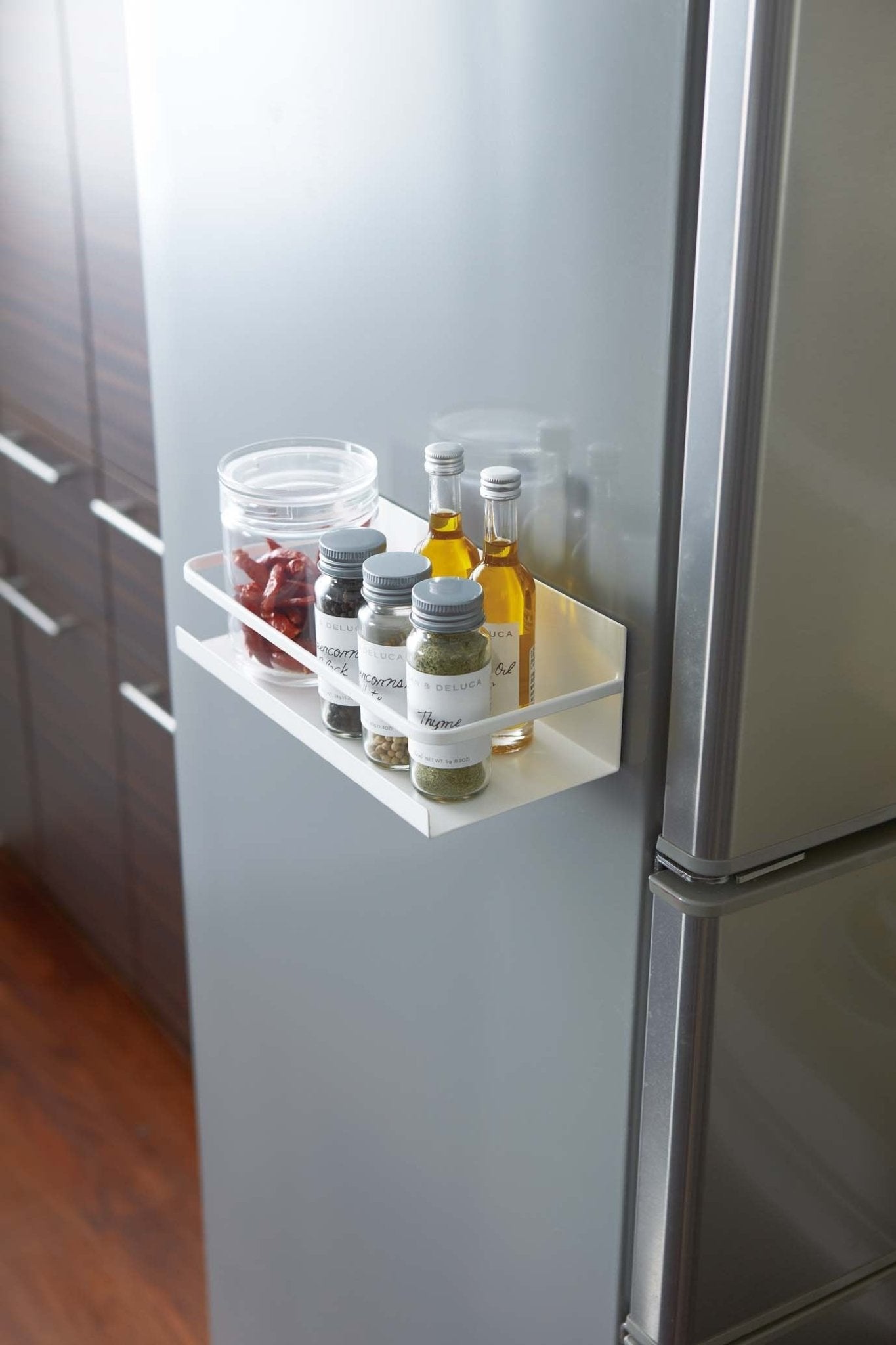 Yamazaki Industrial 2410 Magnet Spice Rack White