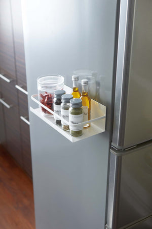 Yamazaki Industrial 2410 Magnet Spice Rack White