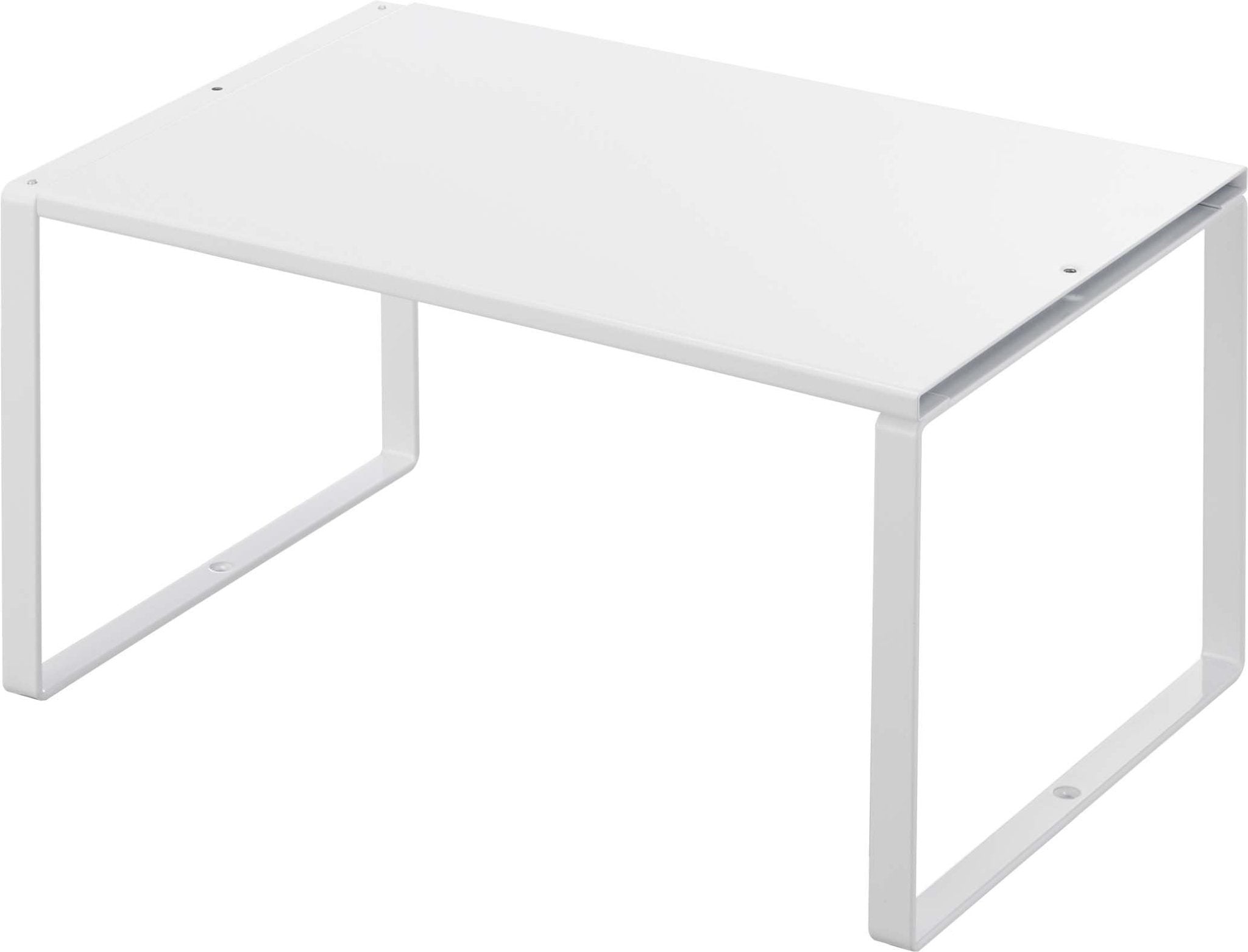 Yamazaki Industrial 3865 Telescopic Shelf White 36.5 - 60X23X18Cm Tower Under Sink Japan