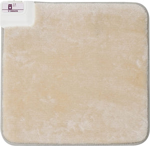 Yamazen Mini Mat 40X40Cm Hot Mat Single Use Foot Mat Cushion Japan Ymm - W401 Beige