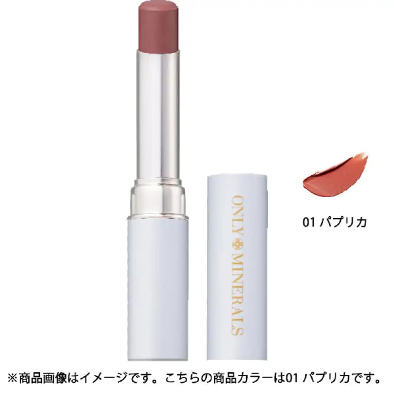 Yarman Only Mineral Air Rouge 01 Paprika 3g - Moisturizing Matte Lipstick Makeup
