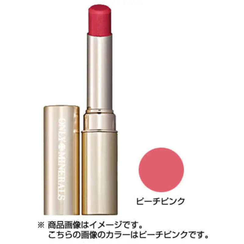 Yarman Only Mineral Rouge N Peach Pink 3g - Lipsticks Made In Japan Makeup