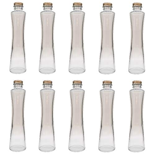Yokohama Herbarium 2Nd Store Herbarium Bottle Constriction 200Ml Set Of 10 W/ Caps + How - To Guide (Japan)