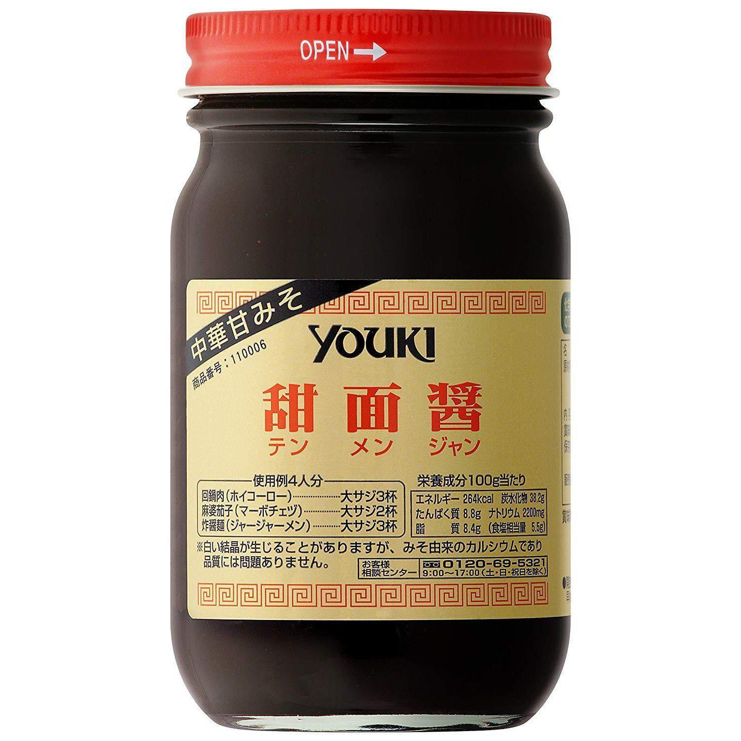 Youki Tenmenjan Sweet Soybean Paste Seasoning 220g