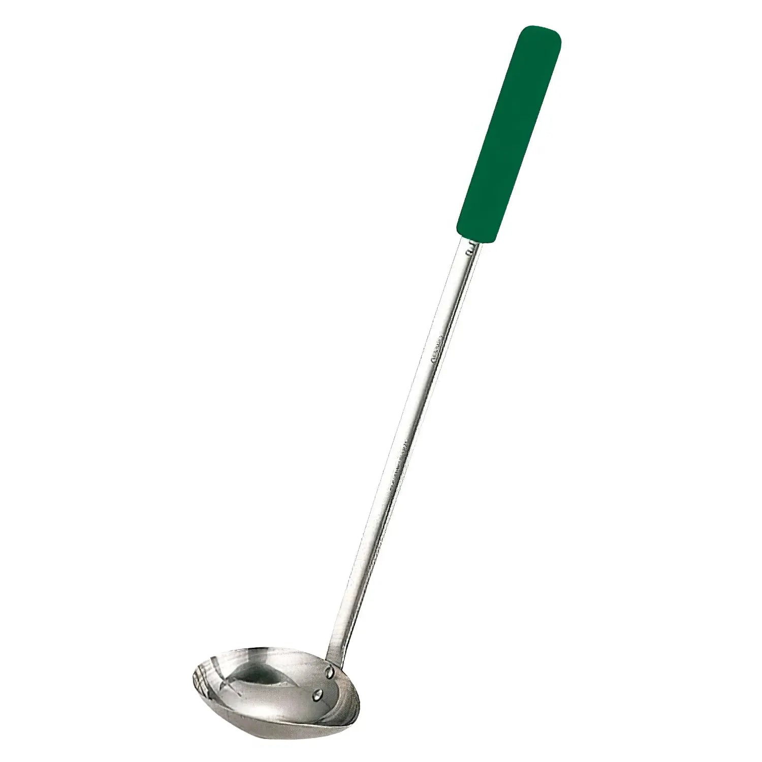 Yukiwa Stainless Steel Side - Scooping Long Ladle Green