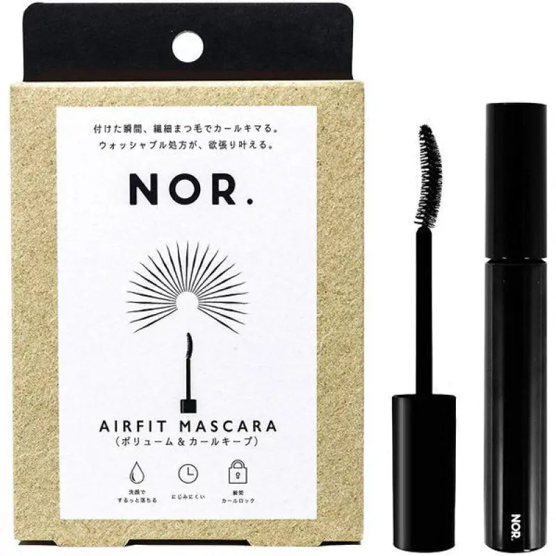 Yume Bank Nor. Airfit Mascara Accent & Curl Keep 25g - Top Must Try In Japan Makeup