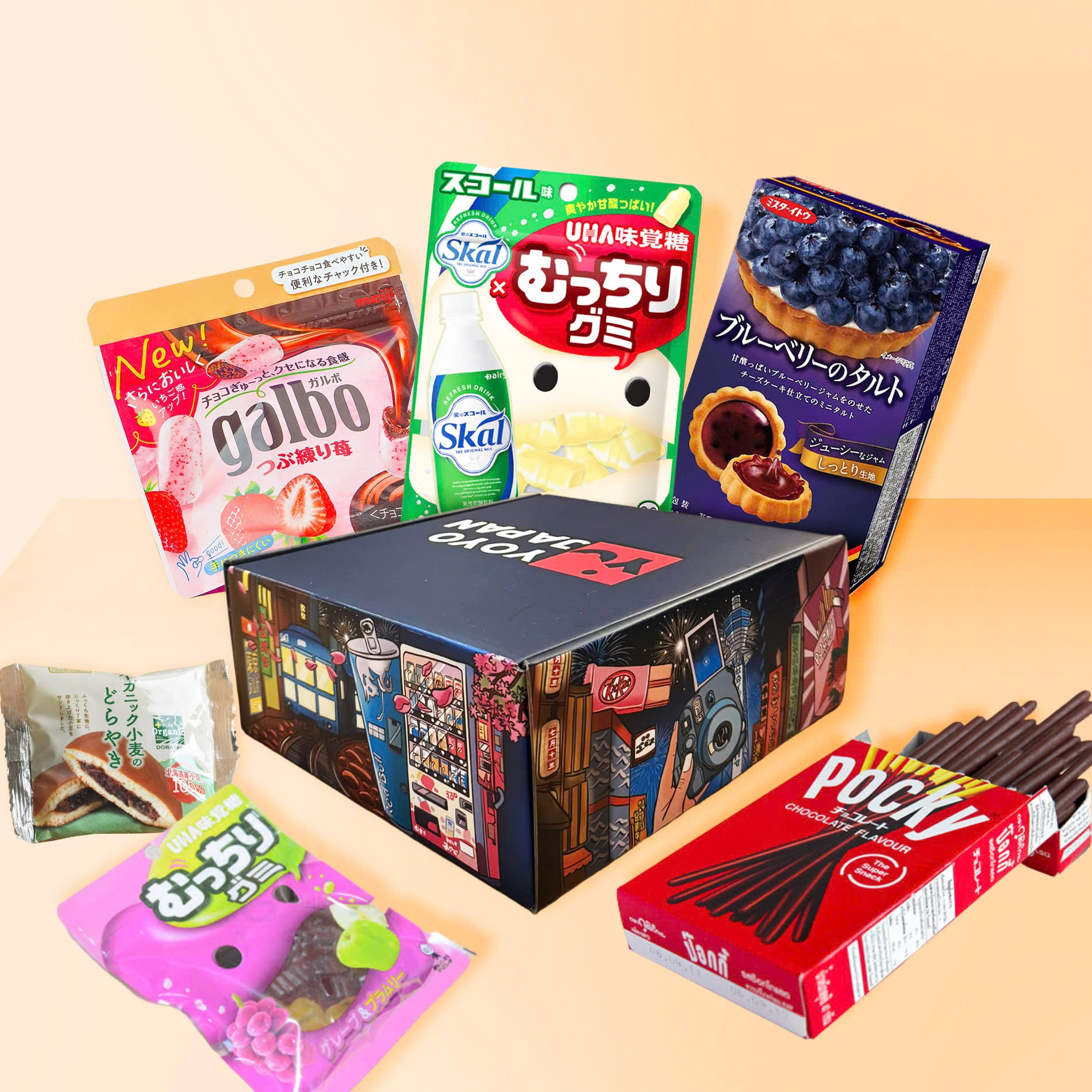 Exclusive Japanese Snacks Box Subcription (15-20 Snacks inside)