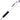 Zebra Jim Knock UK 0.7mm Black Ink White Barrel Pen Bn10 - W