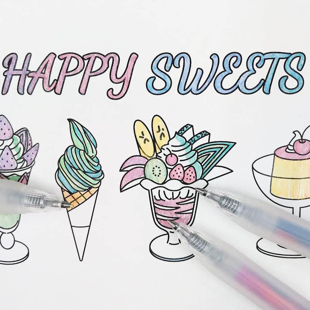 Zebra Sarasa Clip Marble Gel Ballpoint Pen 0.5Mm - 5 Colors (Japan) Jj75 - 5C - Mb