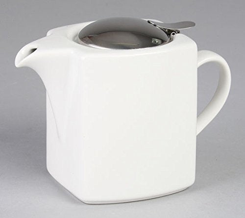 Zero Japan Herb Teapot Square 670Cc White Bbn - 11 - Made In Japan