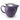 Zero Japan Universal Teapot 2 People Egg Plant Purple W140Xd90Xh100Mm