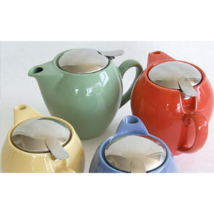 Zero Japan Universal Teapot 5 Gelato Colors Bbn - 04 Csv Crystal Silver W166Xd120Xh115Mm