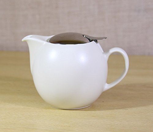 Zero Japan Universal Teapot 5 Gelato Colors Bbn - 04 Gva Vanilla White W166Xd120Xh115Mm