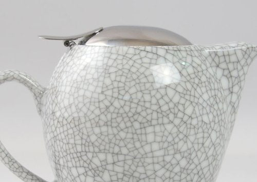Zero Japan Universal Teapot For 4 People Crackle Colors Bbn - 03 Japan White W170Xd110Xh123Mm