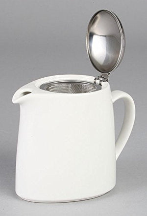 Zero Japan White Herb Teapot 600Cc Bbn - 09S - Made In Japan