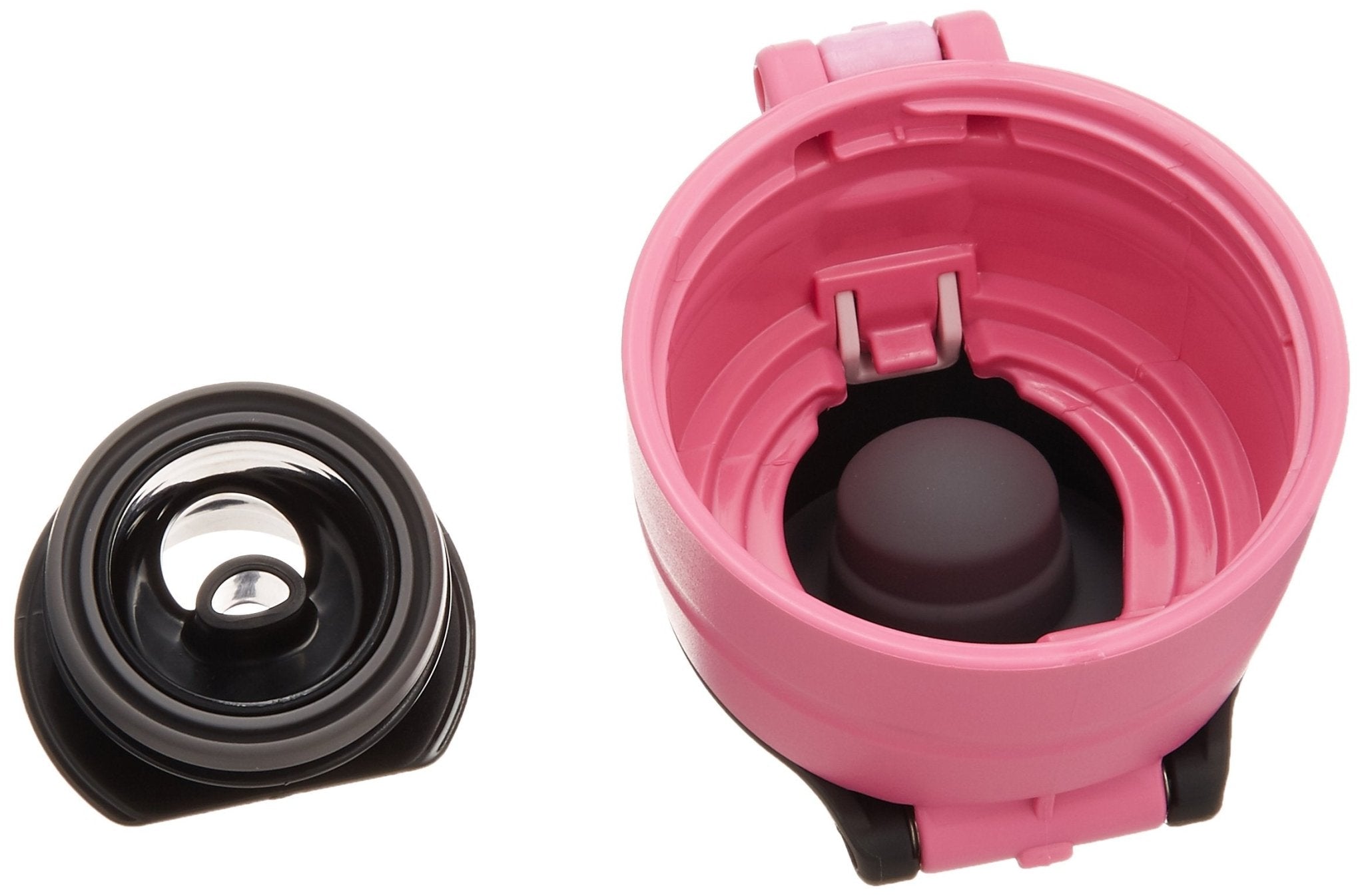 Zojirushi 0.8L Stainless Steel Water Bottle in Pink Black Direct Drinking SD - JK08 - BP Model