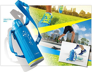 Zojirushi 1.03L Stainless Steel Direct Drinking Cool Water Bottle Sd - Eb10 - Al