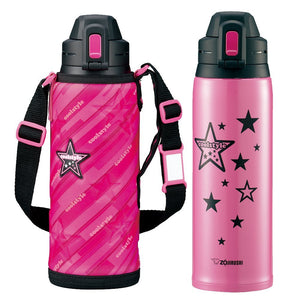 Zojirushi 1.03L Stainless Steel Water Bottle Direct Drinking Sports Type Cold Storage - Sd - Ea10 - Pl