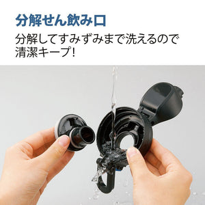 Zojirushi 1.03L Stainless Steel Water Bottle Direct Drinking Sports Type Cold Storage - Sd - Ea10 - Pl