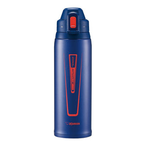 Zojirushi 1.03L Stainless Steel Water Bottle Direct Drinking Sports Type Orange Navy