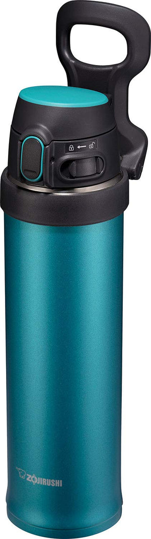 Zojirushi 20 Oz Teal Flip and Go Stainless Steel Mug - SM - QHE60GK